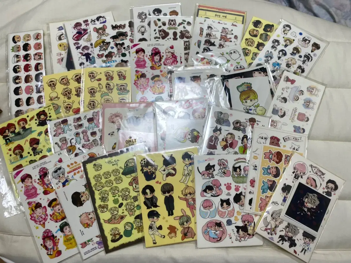 Exo Fan Art Stickers