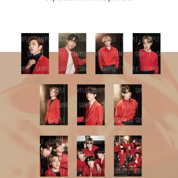 미개봉) 방탄소년단 맵솔 온콘 ON 포스트카드북 Postcard book