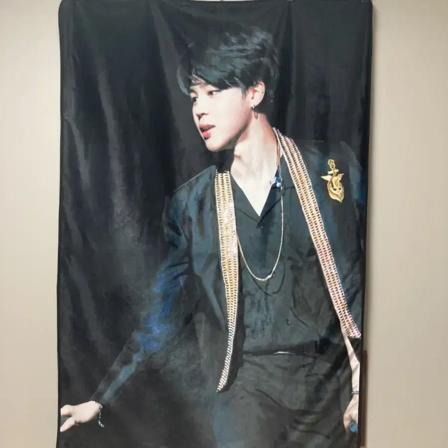 방탄소년단 bts 지민 jimin 홈마 담요 blanket 비공굿 굿즈