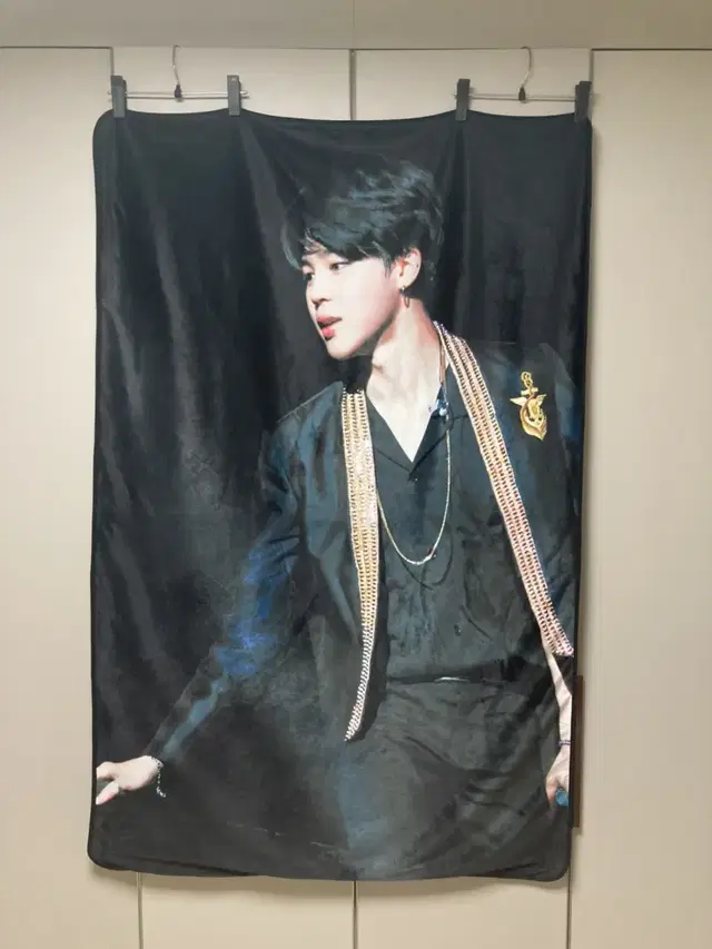 방탄소년단 bts 지민 jimin 홈마 담요 blanket 비공굿 굿즈