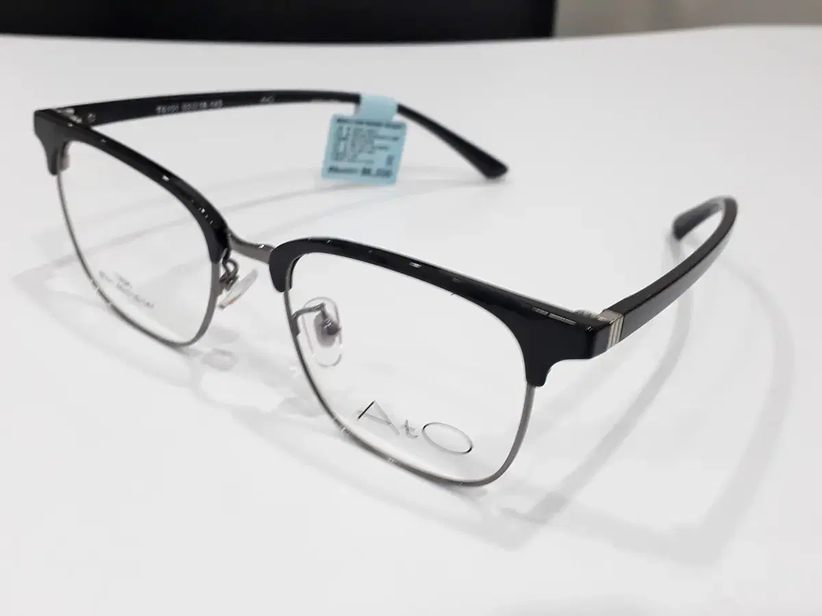 HA KEUM-TE. 8101. ATO. Metal Combi Glasses Frame.