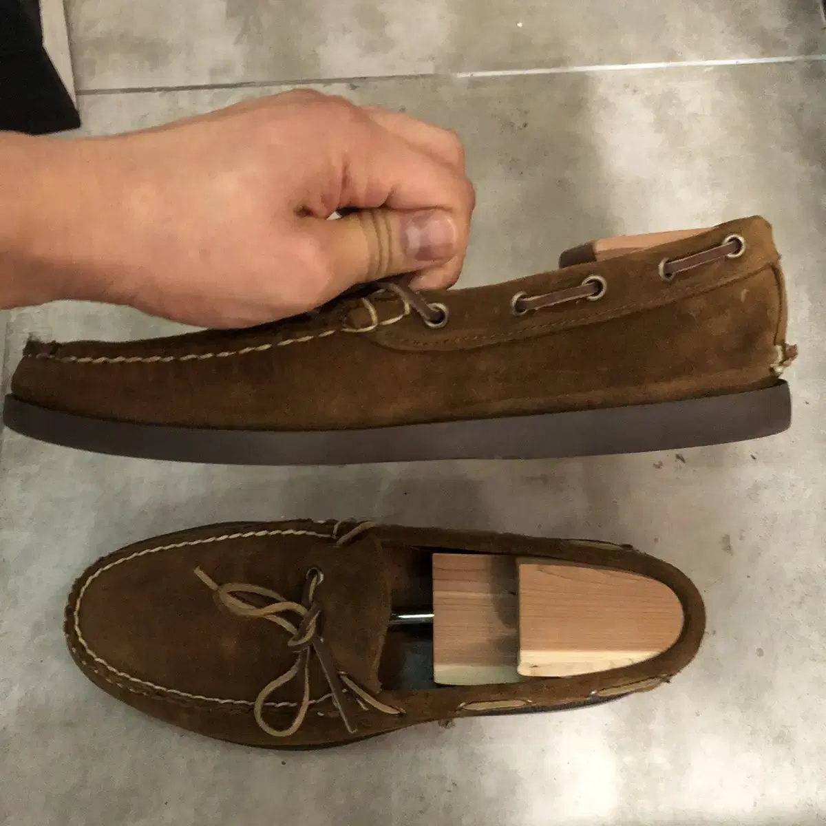 랑코트 앤 코 덱 슈즈 rancourt & co deck shoes