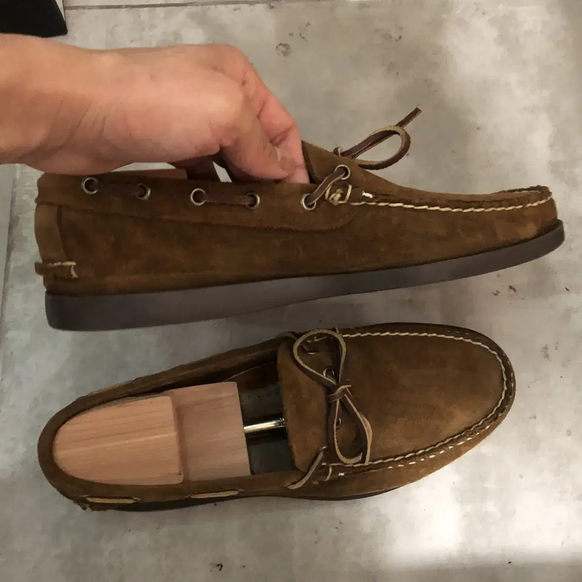 랑코트 앤 코 덱 슈즈 rancourt & co deck shoes