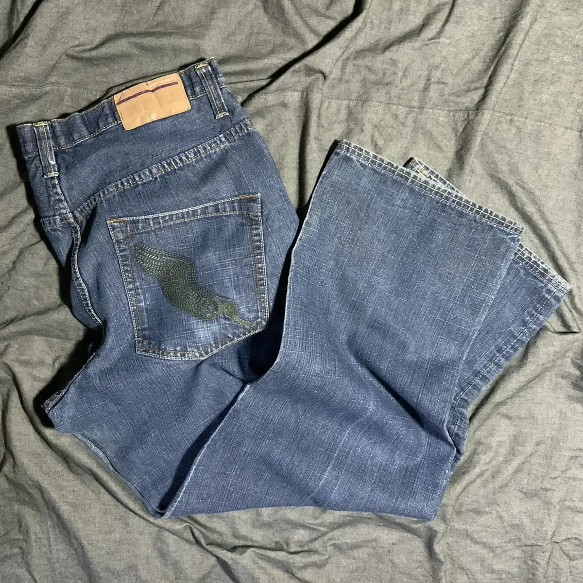 ROCAWEAR blue denim pants Sz 36