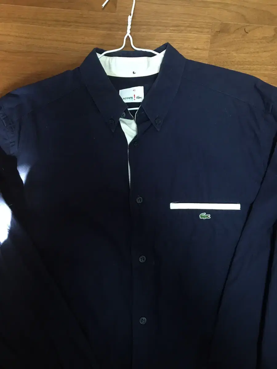 Lacoste navy shirt