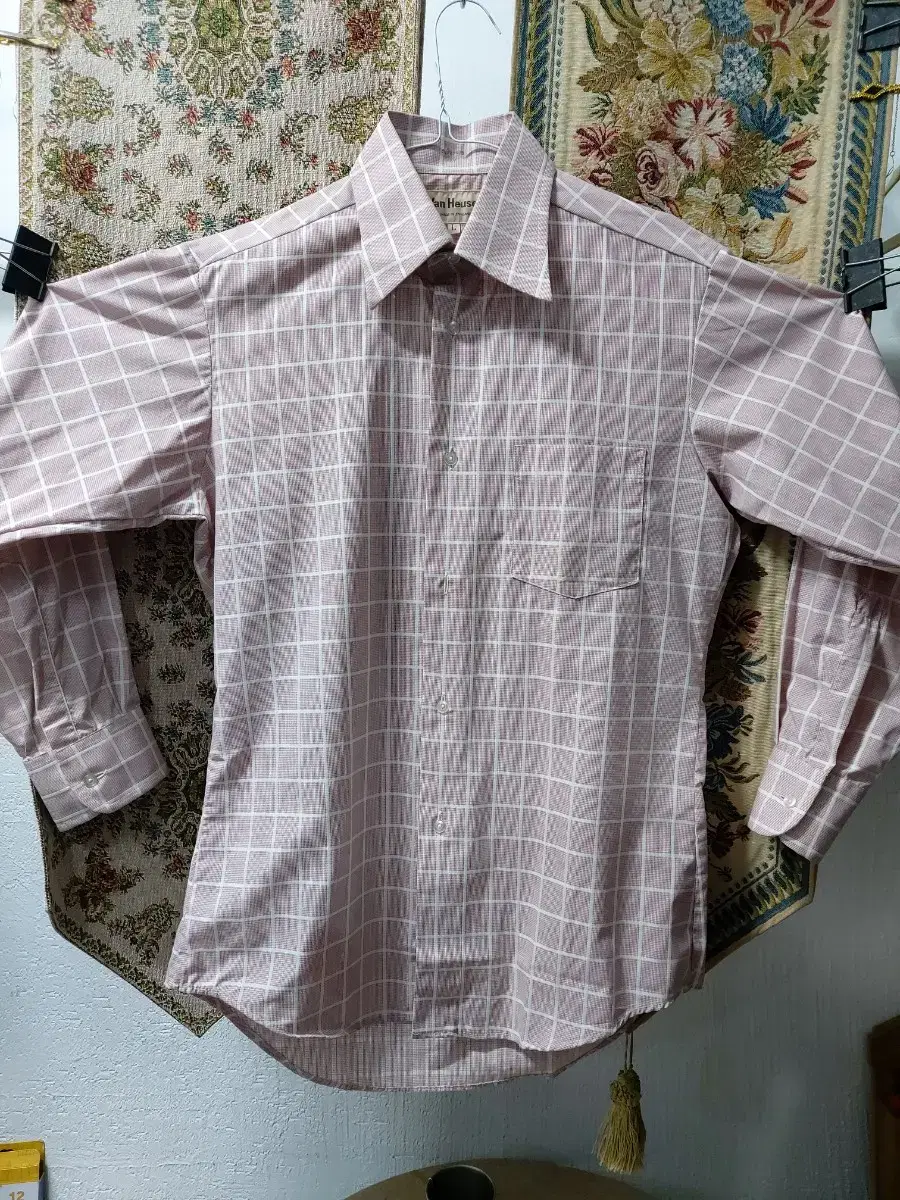 L van heusen Slim Fit Check Shirt StatusA