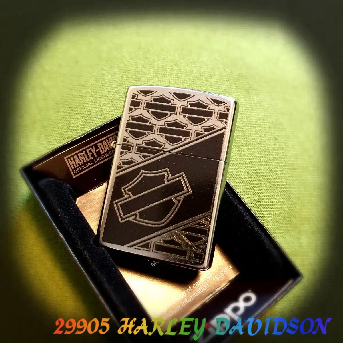 정품 29905 HARLEY DAVIDSON 미개봉 새 지포라이터