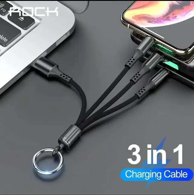 3 in 1 usb 케이블  충전케이블  (휴대용) 전국무료배송