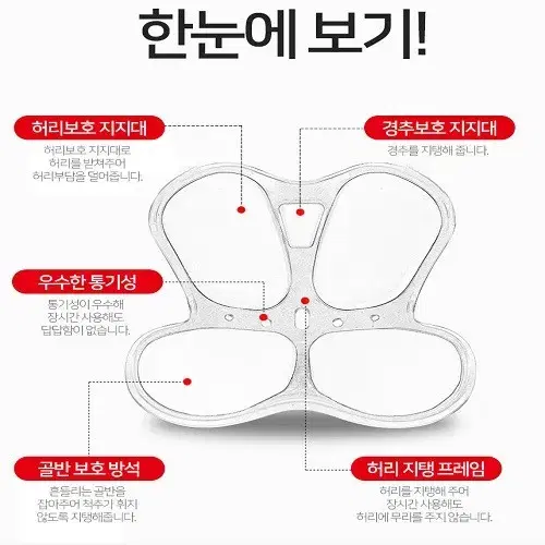 (무료배송) 바른자세 척추교정 의자 디스크방지 학생 어른 직장인 의자