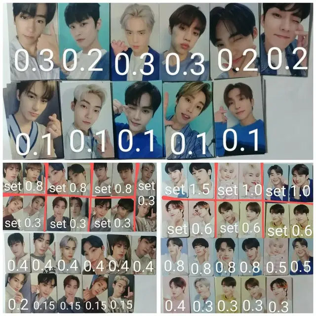 더보이즈 덥즈 THEBOYZ 라포티셀 포카 포토카드