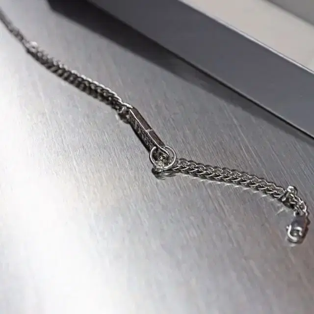 Dior pierced silver bracelet 디올 정품 박스포함