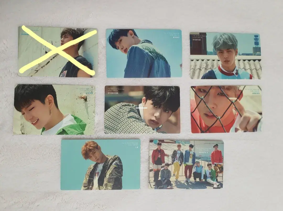 [price reduced] monsta x album photocard - Pola