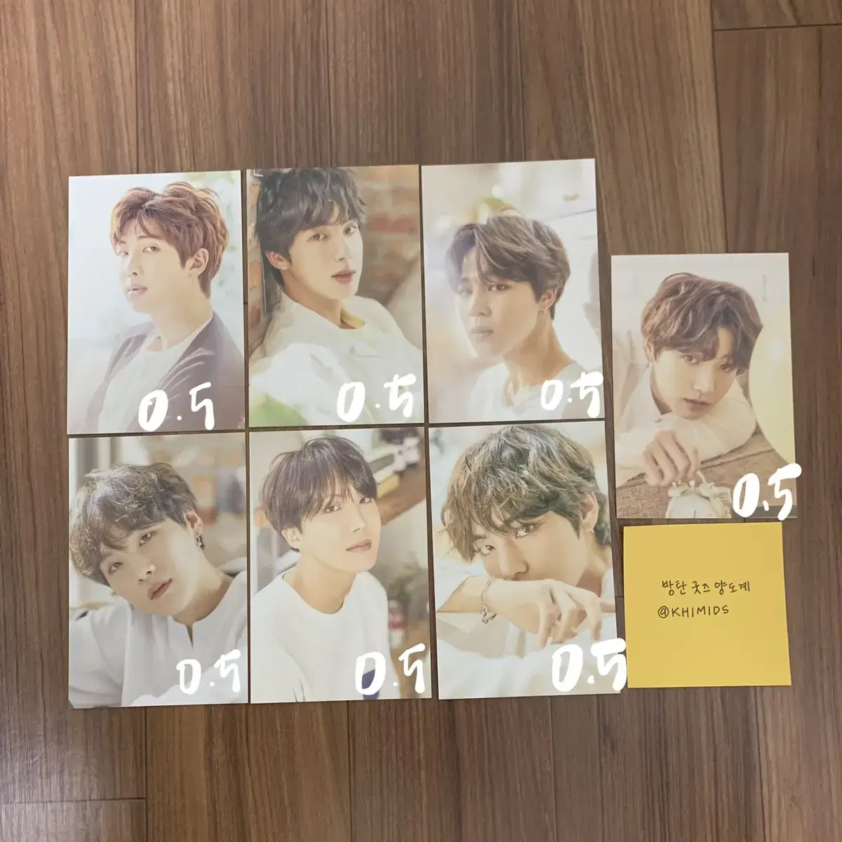 Bangtan Today Exhibition Postcard