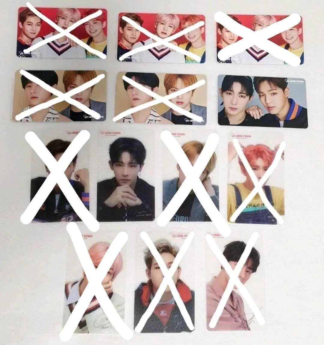 Monsta X Lentown photocard (price drop)