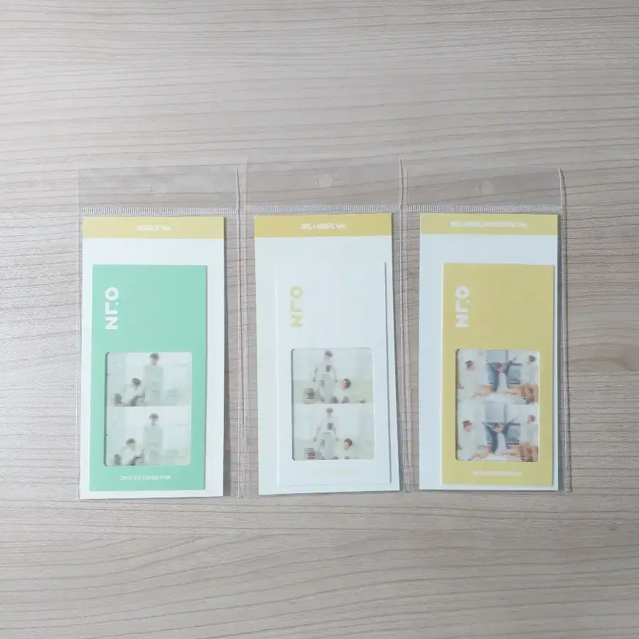 방탄소년단 오늘 전시회 북마크 일괄 BTS Bookmark set