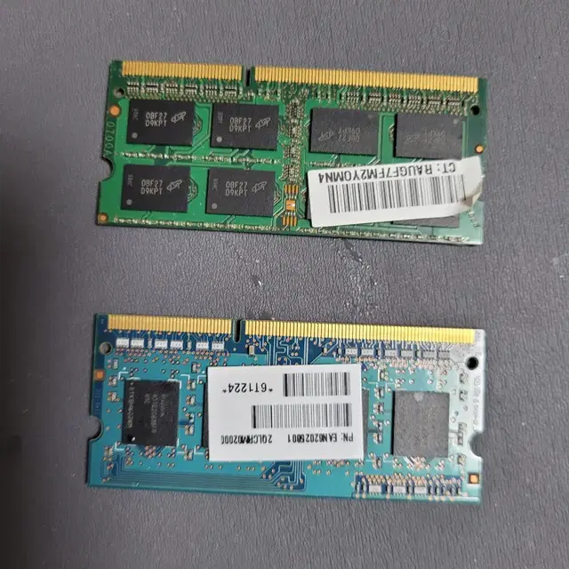 노트북용ddr3 2g 2개