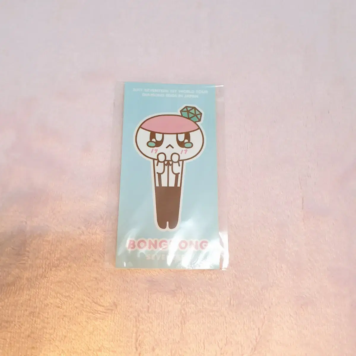 Seventeen Japan sell limited bonbon sticker