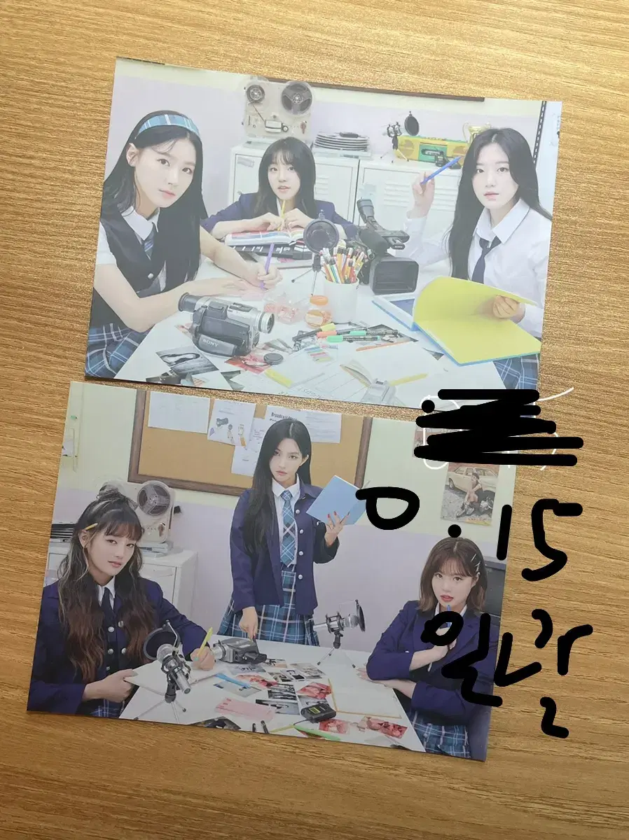 Idle fanmeeting MD postcard Unit