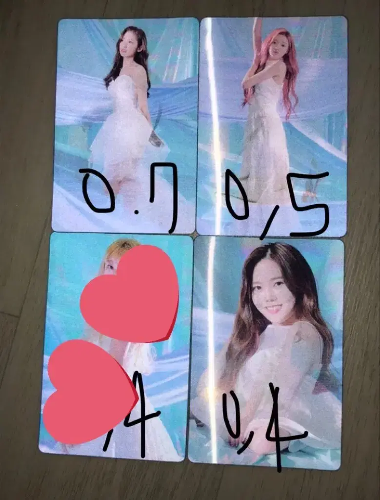 Oh My Girl Winter Fairy Tale lenticular Photocard