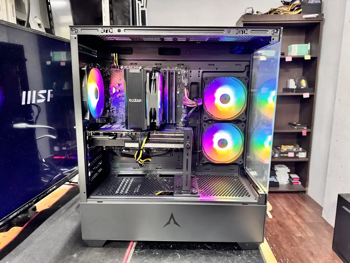 담원 32인치 평면 144hz 중고 모니터! KING32G
