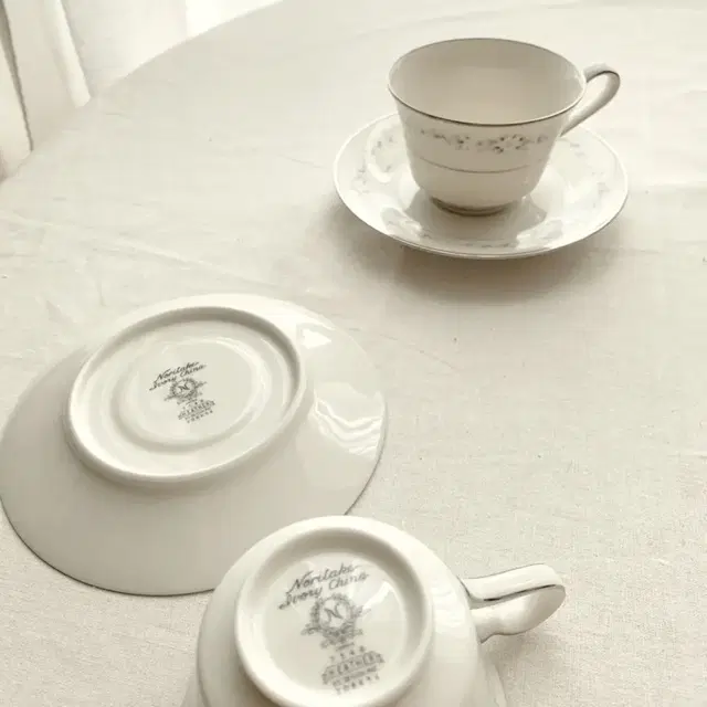 Noritake Heather cup&saucer 노리다케 찻잔