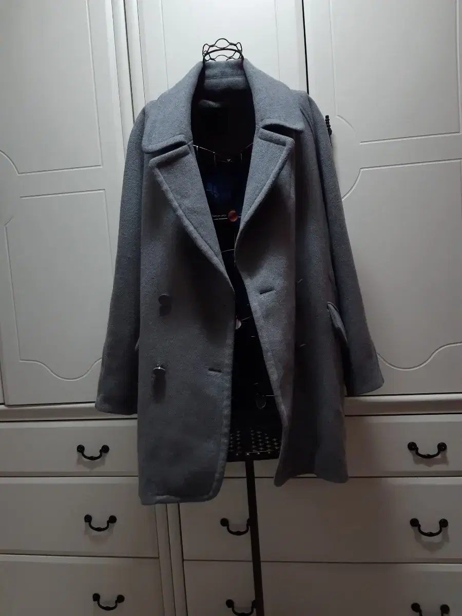 Le Shop Gray Woolen Coat Suit Vahn Coat Luxury Jacket