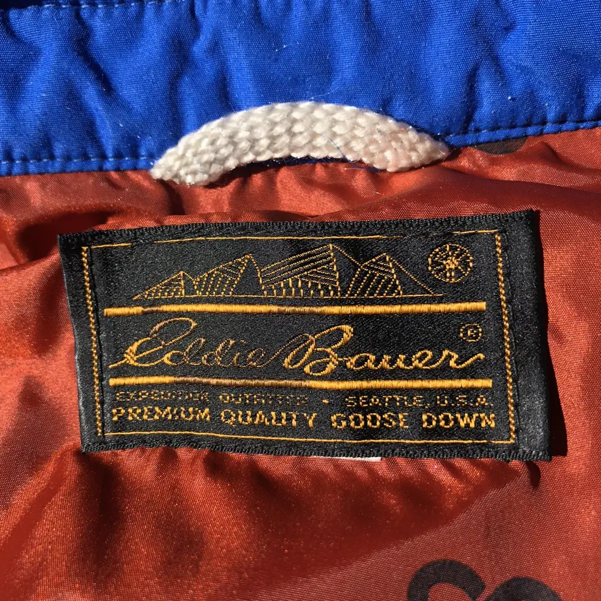 에디 바우어 패딩 베스트 Eddie Bauer 70s 100-105