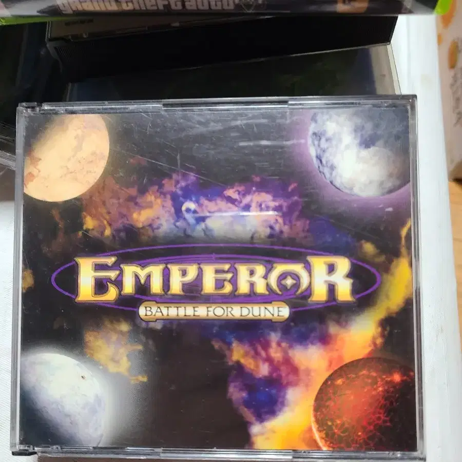 PC게임 EMPEROR BATTLE FOR DUNE 4disc