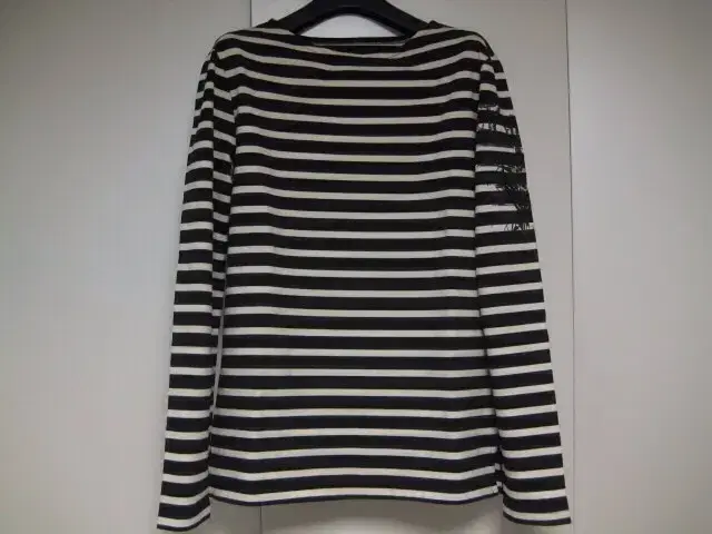 (size 100) 4 System Homme / Striped Border Tee Long Sleeve