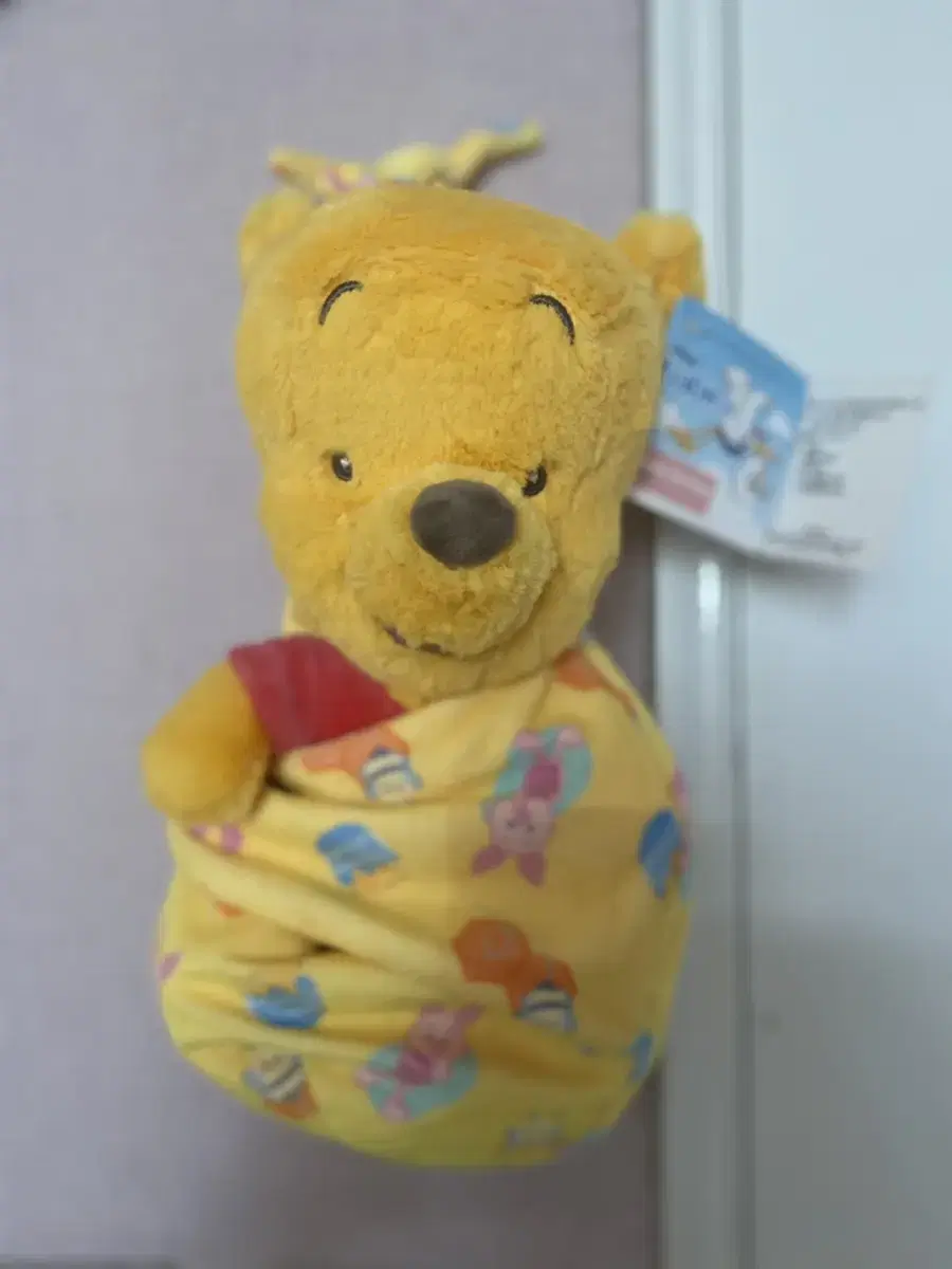 Disney Parks USA Genuine Pooh Swaddle Doll