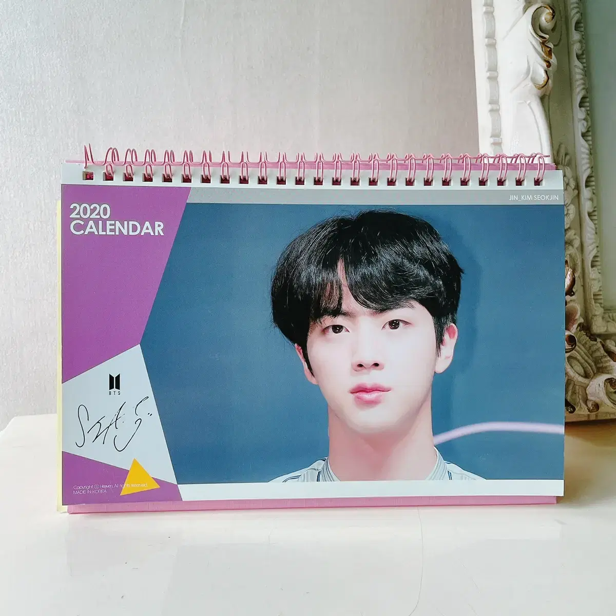 방탄소년단 진 달력 2019, 2020