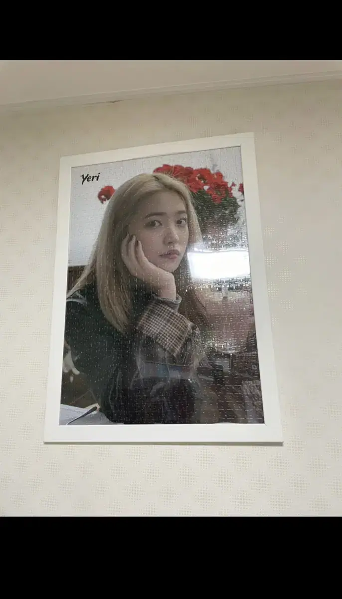 Yeri 1000 piece puzzle + desk mounted photo + signed kard.