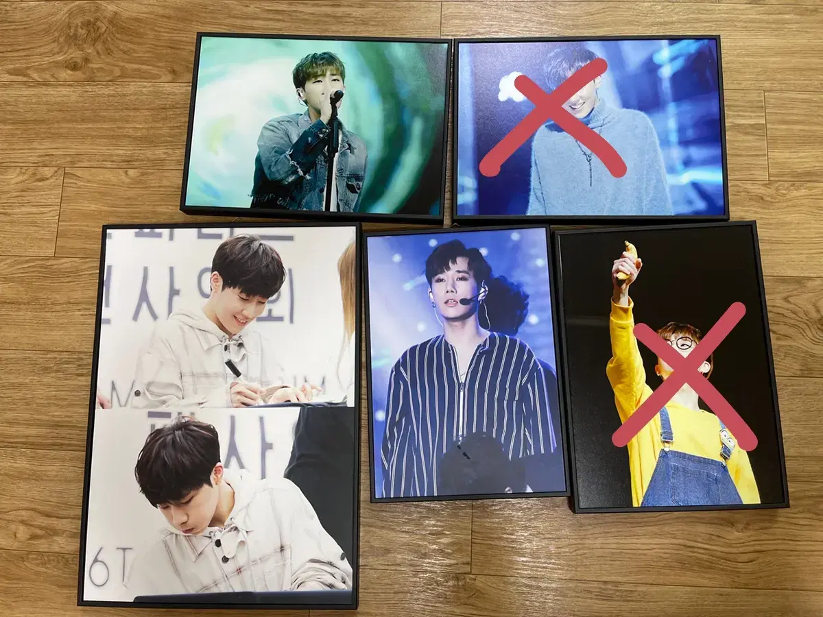 (Price drop this zuuze week only)Infinite sungkyu Frames