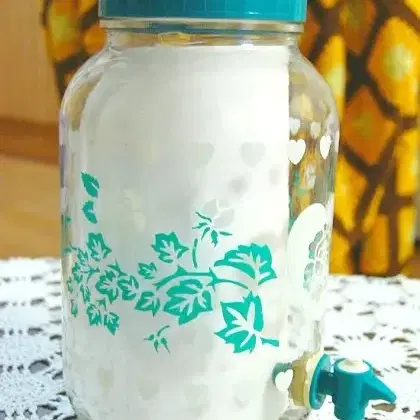 빈티지Jar /glass sun tea jar