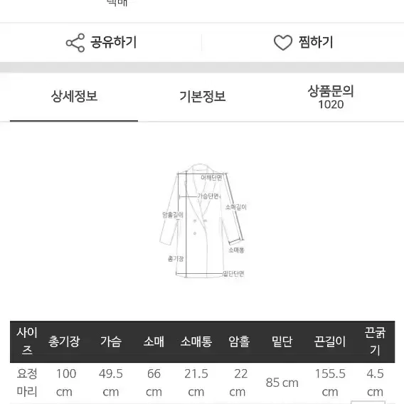 마리마켓 하프케이프 트렌치코트 베이지 요정