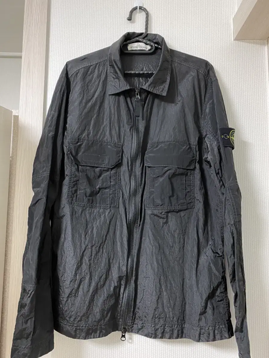 19ss Stone Island Nylon Metallic Black (M)