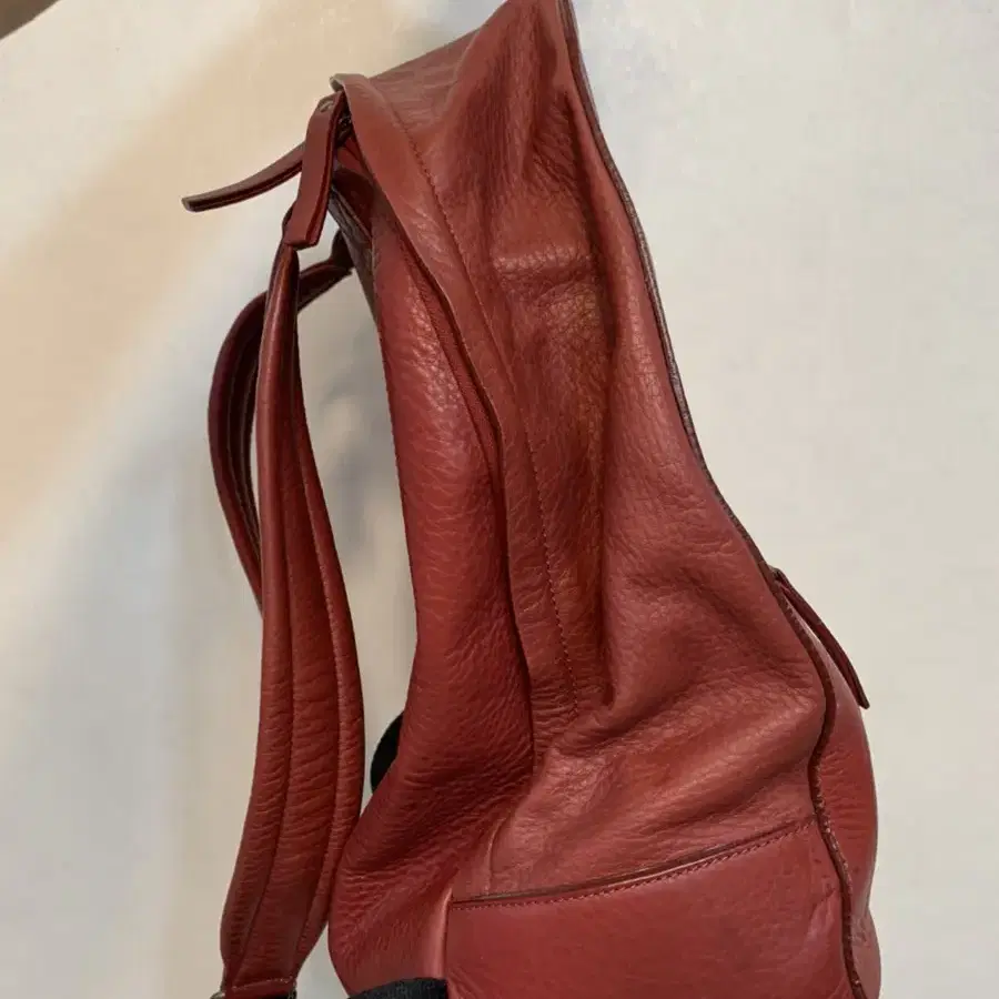 maison margiela 마르지엘라 red 고스트 가죽 백팩