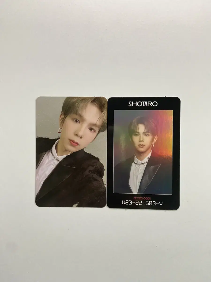 NCT shotaro Second Album Patu Photocard,Access Card