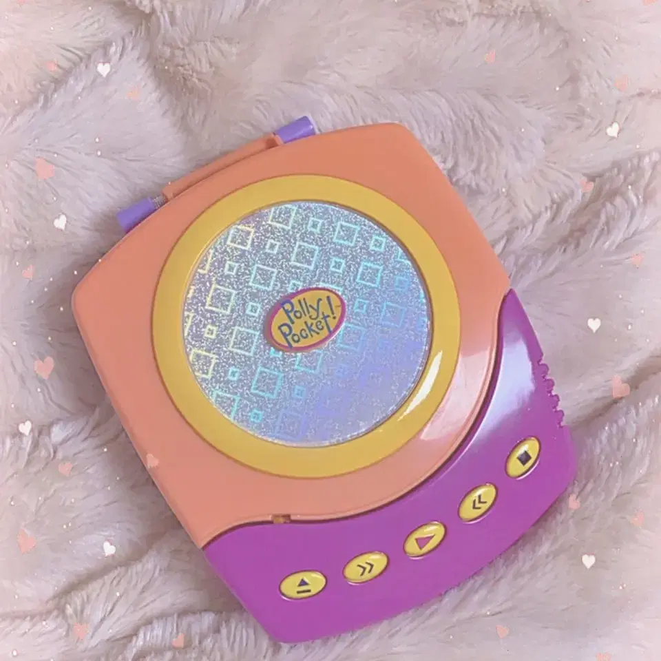 고전폴리포켓 CD player ver. 갸루 y2k 하이틴 완구 장난감