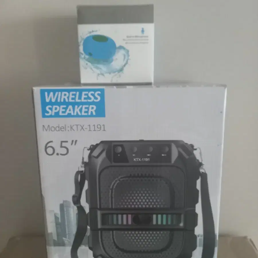 정품)WIRELESS SPEAKER블루투스 스피커기기미개봉