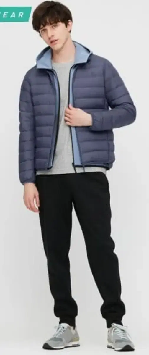 UNIQLO Ultralight down jacket gray