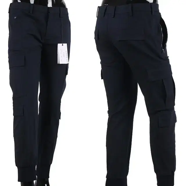 Neil Barrett Cargo Hem Banded Trousers Navy.Brand New