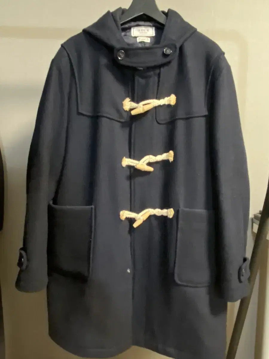 Domestic Brand Duffel Coat Navy L