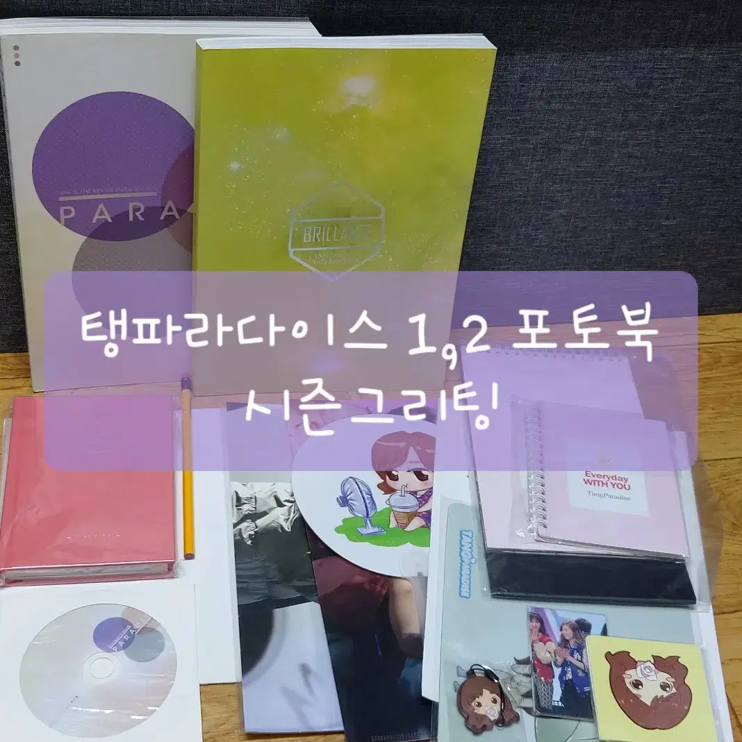 태연굿즈 팬페이지 포토북 DVD 시즌그리팅