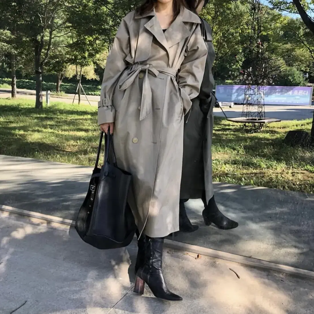 마뗑킴 트렌치코트 matinkim trench coat 다이닛