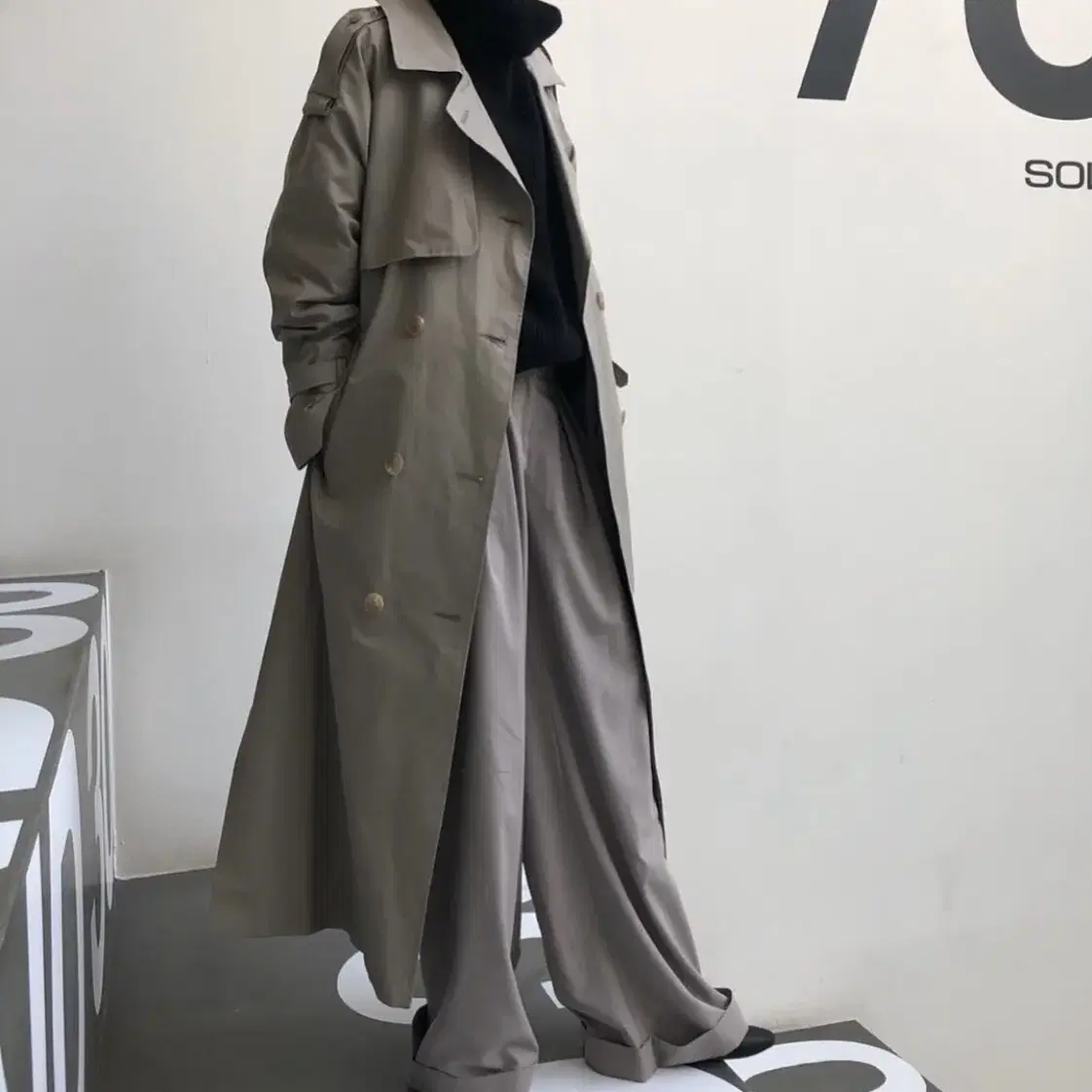 마뗑킴 트렌치코트 matinkim trench coat 다이닛