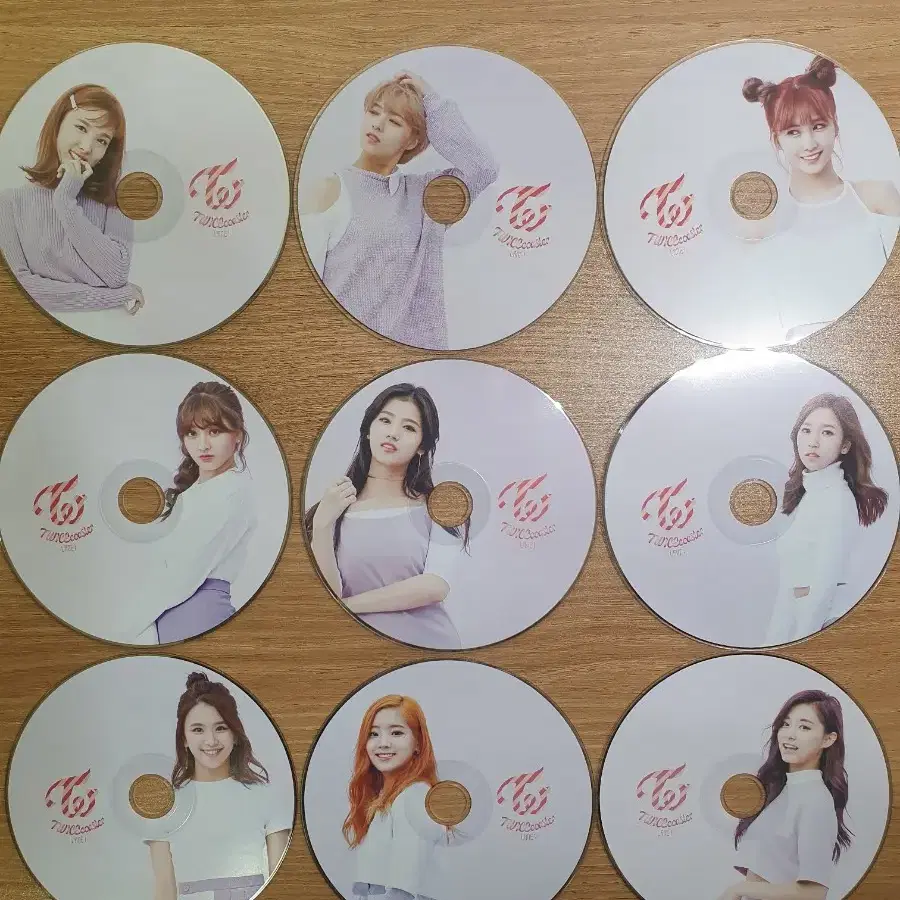 트와이스 Lane1 공식 CD 전멤버 세트