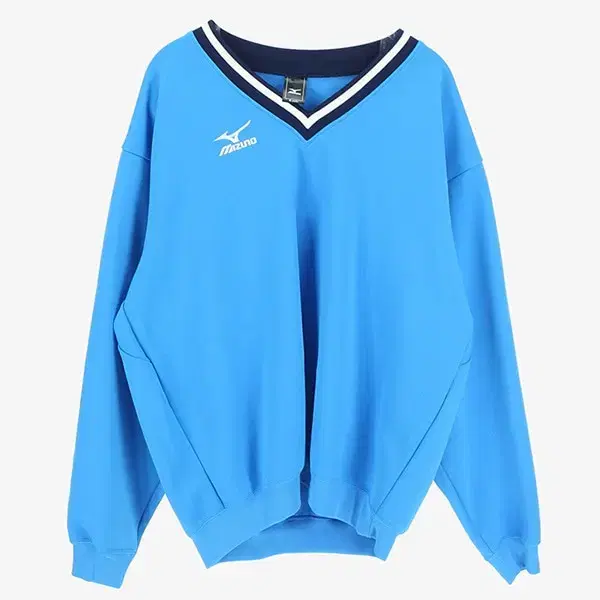 미즈노(MIZUNO) 브이넥 맨투맨티셔츠 O(XL)