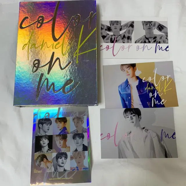 강다니엘 Color on me 앨범