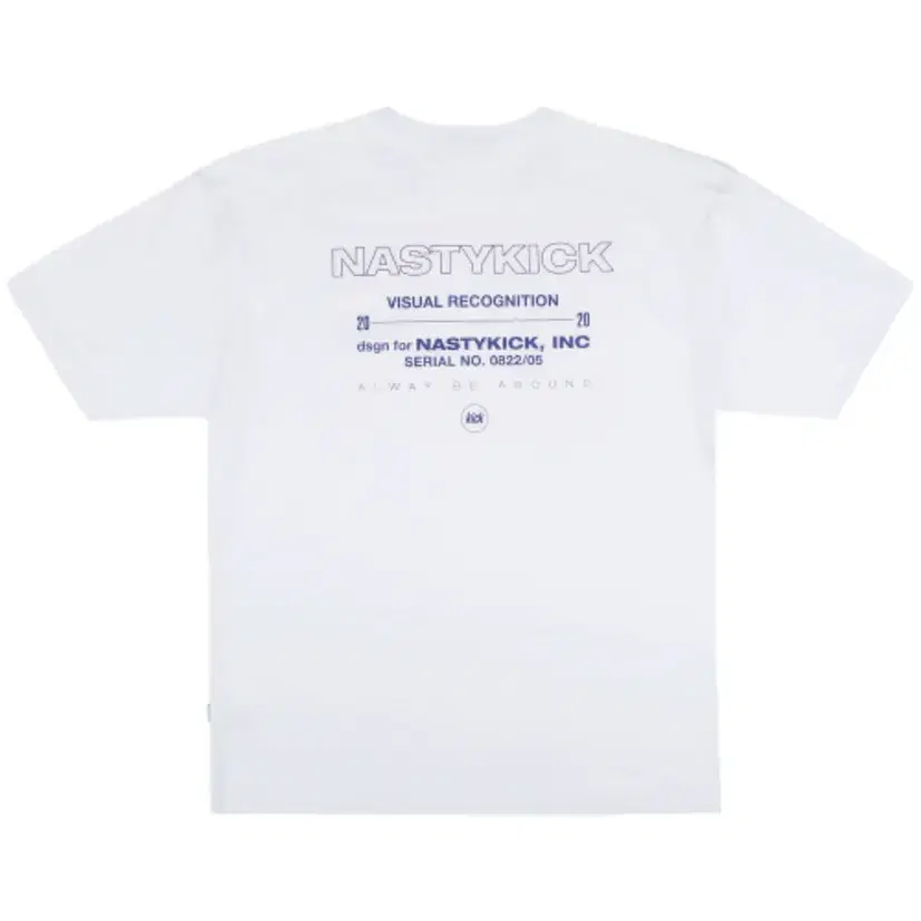 [네스티킥] 1920LINE TEE (WHITE) 라뇨 미니포에 팜므뮤즈